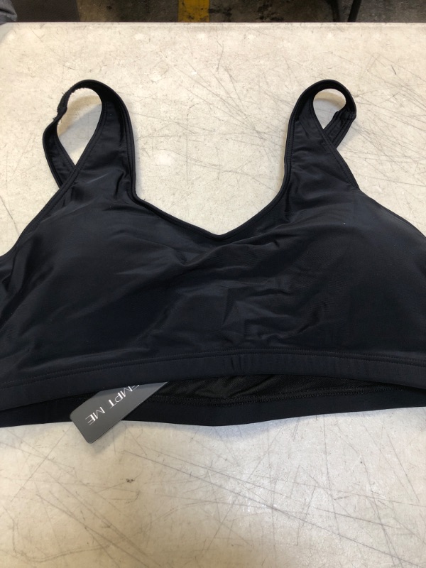 Photo 1 of 18w womens black sports bra