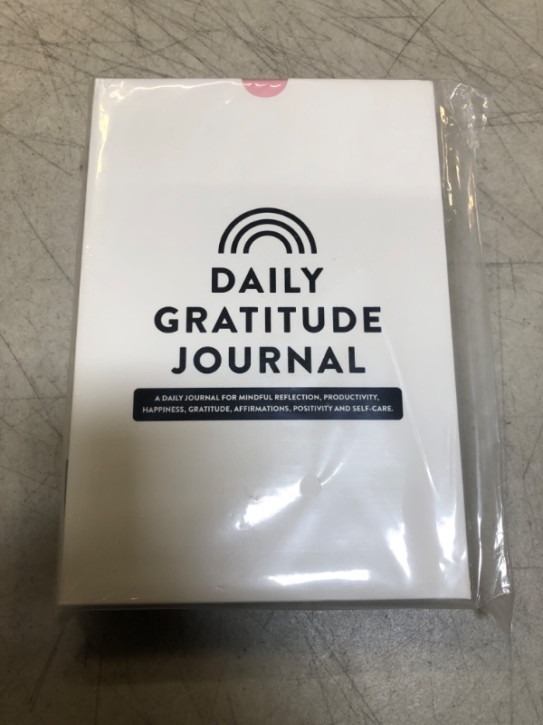Photo 1 of Daily Gratitude Journal - Mindful Reflection, Productivity, Happiness, Gratitude, Affirmations, Positivity and Self-Care - Start Any Time Undated Daily Guide Planner with Prompts (Pink)
