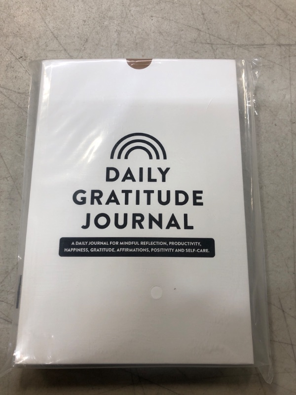 Photo 2 of Daily Gratitude Journal - Mindful Reflection, Productivity, Happiness, Gratitude, Affirmations, Positivity and Self-Care - Start Any Time Undated Daily Guide Planner with Prompts (brown)
