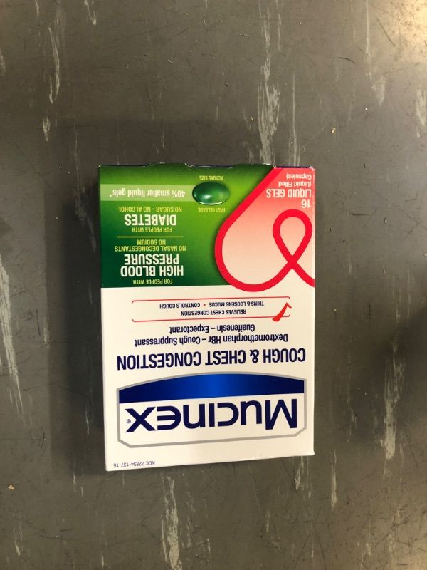 Photo 1 of Cough & Chest Congestion, Fast Release, Capsules