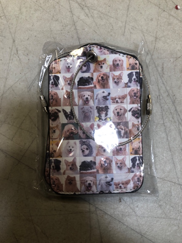 Photo 1 of 2pc dog luggage tags