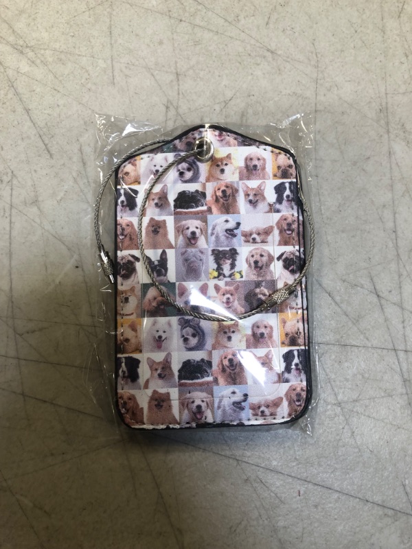 Photo 1 of 2pc dog luggage tags 