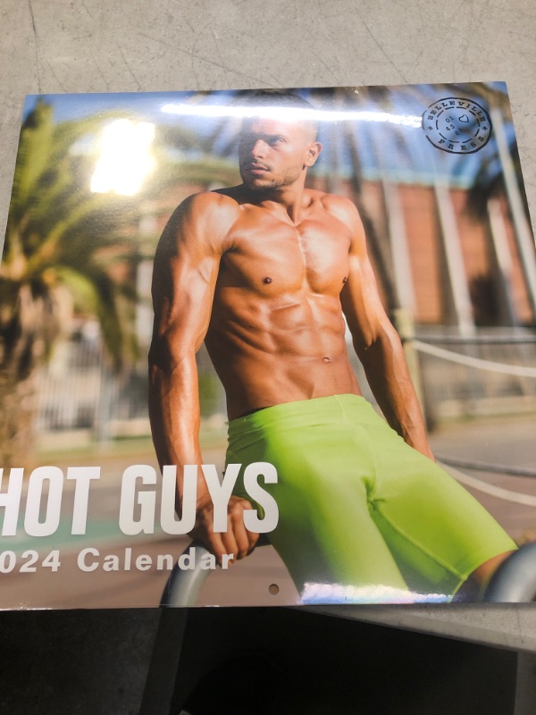 Photo 2 of 2024 Hot Guys Monthly Wall Calendar by Bright Day, 12 x 12 Inch