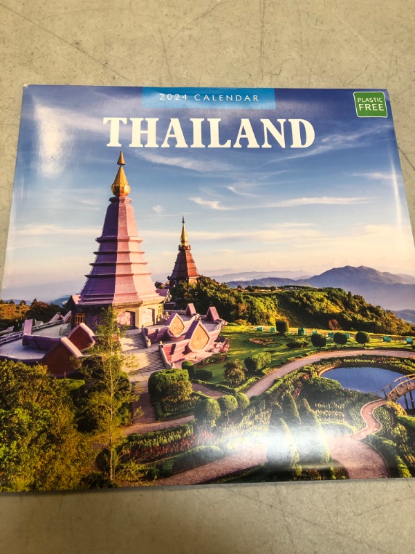 Photo 2 of 2024 Thailand Wall Calendar by Red Robin, 12 x 12