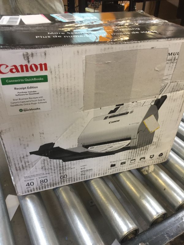 Photo 1 of Canon ImageFormula R40 Receipt Edition Office Document Scanner
