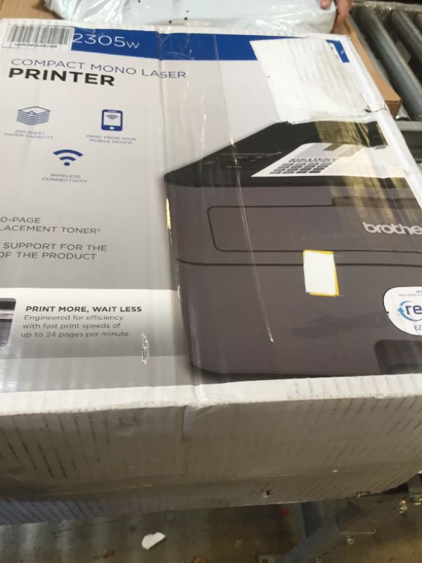 Photo 4 of Brother HLL2305W Compact Mono Laser Single Function Printer with Wireless and Mobile Device Printing New: HLL2305W (Wireless)