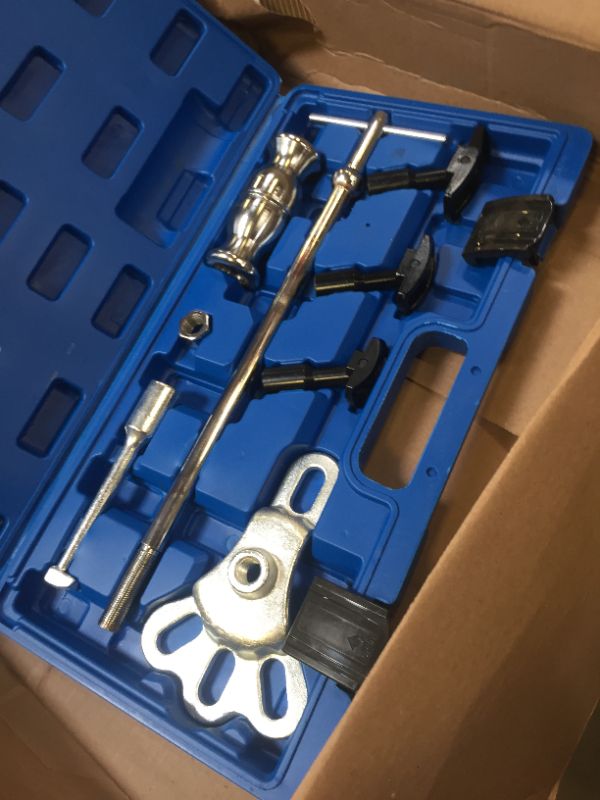 Photo 2 of Alltooetools Rear Axle Bearing Remove Puller Tool Kit Bearing Remover Set with Slide Hammer Yoke and 3 Adapters, 1" to 2-7/8" IDs