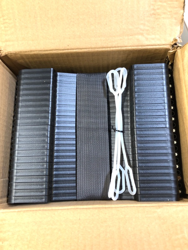 Photo 1 of RVMATE RV Sewer Hose Support 10 Feet, Plastic Sewer Hose Support Black, Easy to Set Up, Help Dumping Quickly and Securely, Comes with Gloves and Organization Strap 10'