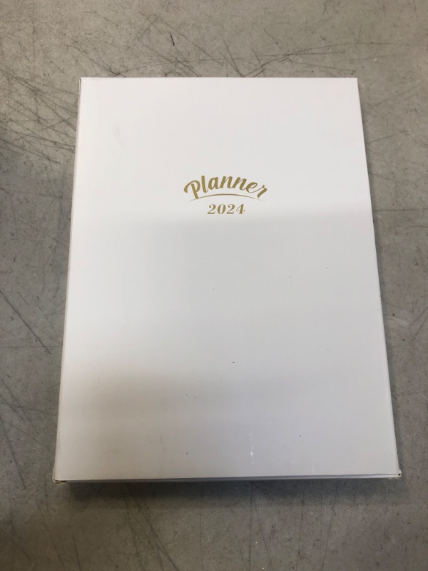 Photo 2 of RETTACY 2024 Planner - 2024 Planner 8.5 x 11, Monthly Planner 2024, 2024 Calendar 12 Month Planner, Jan 2024 - Mar 2025, 100 GSM Premium Acid-Free Paper, Leather Softcover (Mint)