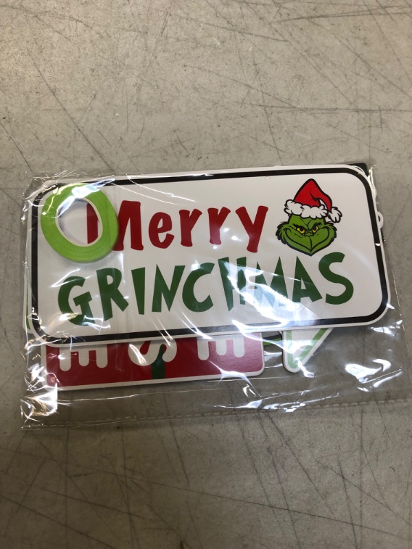 Photo 2 of  18PCS Grinchs Ornaments for Christmas Tree,Grinchs Tree Decor, Whoville Christmas Decorations Paper Hanging Ornaments for Winter Xmas Party Favor Supplies