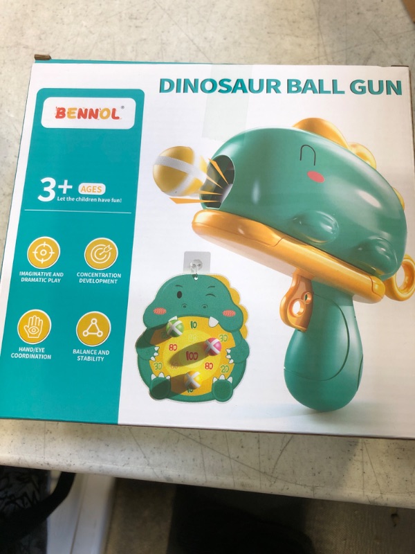 Photo 1 of dinosaur ball gun 