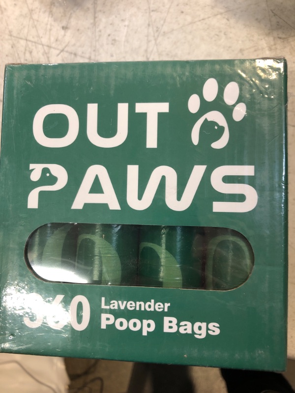 Photo 1 of 360 poop bags lavender scent 