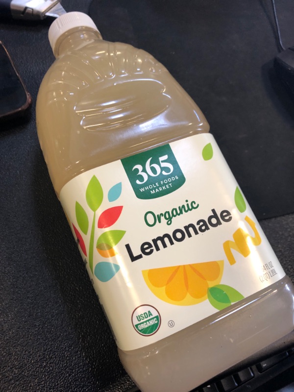 Photo 1 of 365 by Whole Foods Market, Organic Lemonade, 64 Fl Oz expired 03-05-2024 
