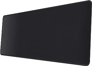 Photo 1 of Gimnor Extended Gaming Mouse Pad 31.5x11.8x0.12Inch, with Stitched Edges Premium-Textured Mice Pads Mat, Non-Slip Rubber Base, Large Gaming Mouse pad for Laptop Computer & PC Black https://a.co/d/as4jPda
