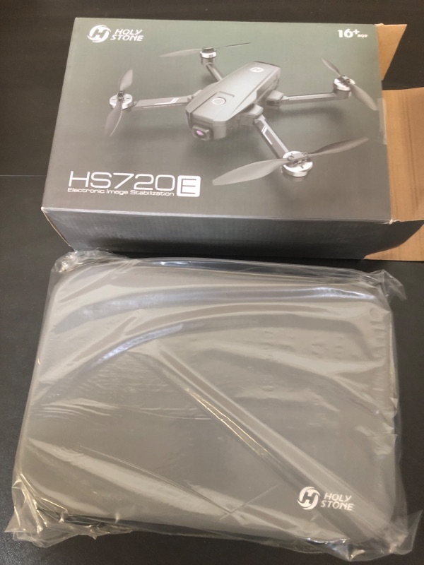 Photo 2 of Holy Stone HS720E Drones with Camera for Adults 4K, 2 Batteries 46 Min Flight Time, 5GHz FPV Transmission, 130° FOV EIS Camera, Brushless Motor, Auto Return, Follow Me, GPS Drone for Beginner
