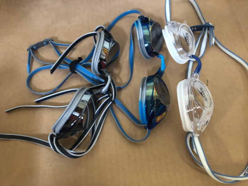 Photo 1 of 3pcs  Speedo Unisex-Adult Swim Goggles 