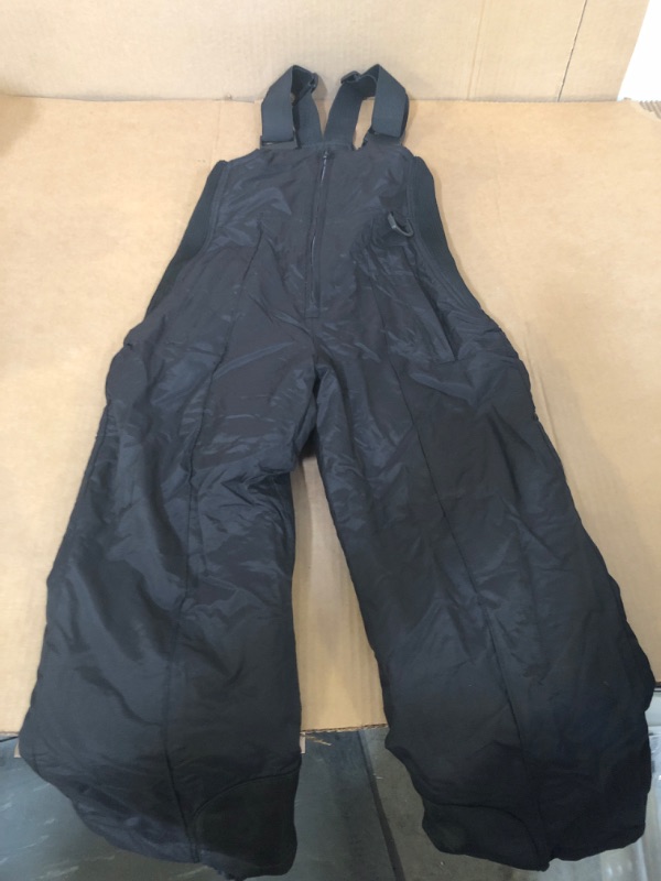 Photo 1 of size 8 ---Sport Essentials  Kids Overall Insulated Ski Snow Pants Black  
