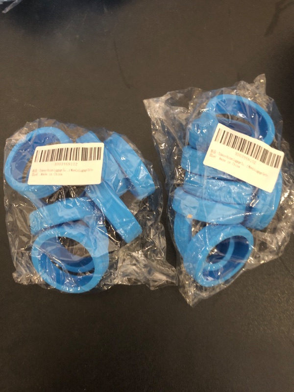 Photo 1 of Tobeso-Nuoze Luggage Suitcase Wheels Cover 8 Pack Carry on Luggage Wheels Cover for Dule-Spinner Wheels Luggage Sets (Blue)  2 pack