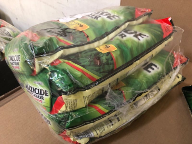 Photo 1 of 4pack----Spectracide Triazicide Insect Killer For Lawns Granules, 10 Pounds, Kills Lawn-Damaging Insects