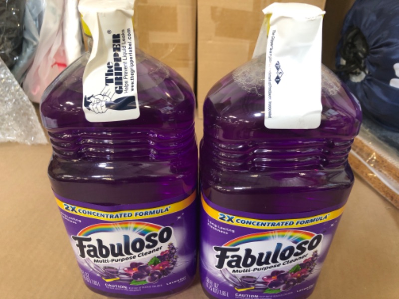 Photo 2 of 2pcs---Fabuloso Multi-Purpose Cleaner 2x Concentrated, Lavender - 56 fl oz  