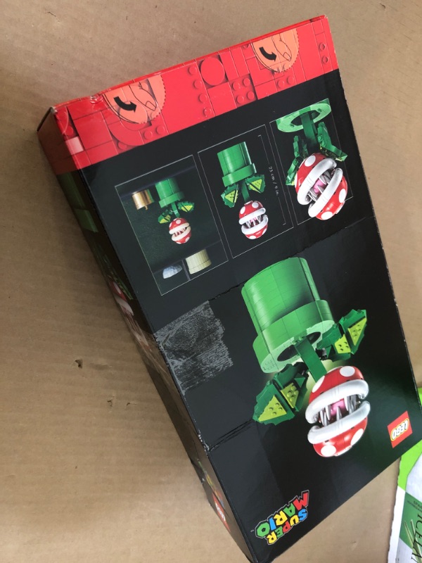 Photo 2 of Super Mario Piranha Plant Building Set for Adults 71426