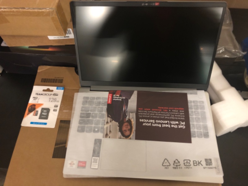 Photo 2 of Lenovo Newest IdeaPad 1 Laptop, 15.6" HD Screen, AMD Athlon Silver 7120U Processor, 4GB RAM, 256GB Storage(128GB SSD+128GB MSD), AMD Radeon Graphics, Wi-Fi, Bluetooth, Windows 11 Home in S Mode 4GB RAM | 256GB Storage 128GB MICRO SD CARD INCLUDED