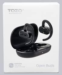 Photo 1 of TOZO OpenBuds Lightweight True Open Ear Wireless Earbuds with Multi-Angle Adjustment, Bluetooth 5.3 Headphones with Dual-Axis Design for Long-Lasting Comfort, Crystal-Clear Calls for Driving, Black
