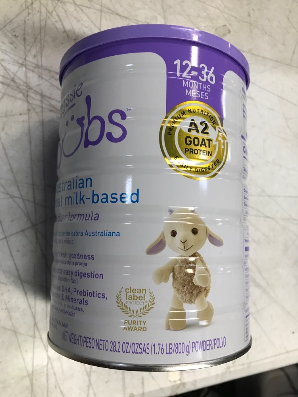 Photo 2 of Aussie Bubs Australian Goat Milk-Based Toddler Formula, For Kids 12-36 months, Made with Fresh Goat Milk, 28.2 oz