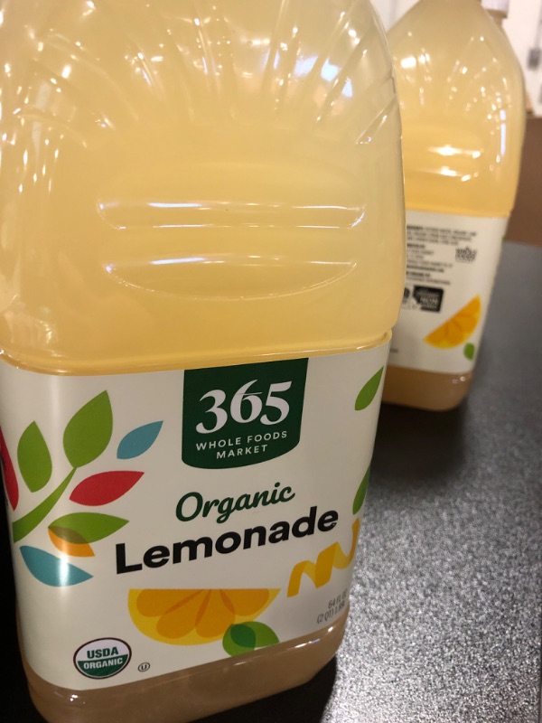 Photo 1 of 365 by Whole Foods Market, Organic Lemonade, 64 Fl Oz 2 pack