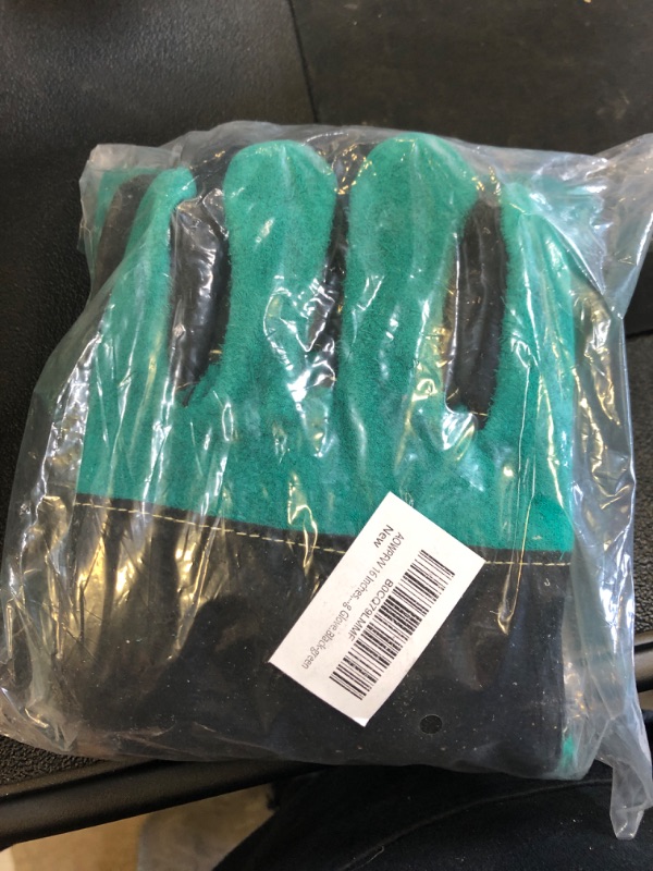 Photo 2 of 16 Inches,662?,Leather Forge Welding Gloves, Heat/Fire Resistant,Mitts for BBQ,Oven,Grill,Fireplace,Tig,Mig,Baking,Furnace,Stove,Pot Holder,Animal Handling Glove.Black-green