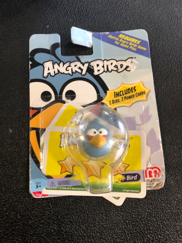 Photo 2 of Mattel Angry Birds: 1-Pack: Blue Bird