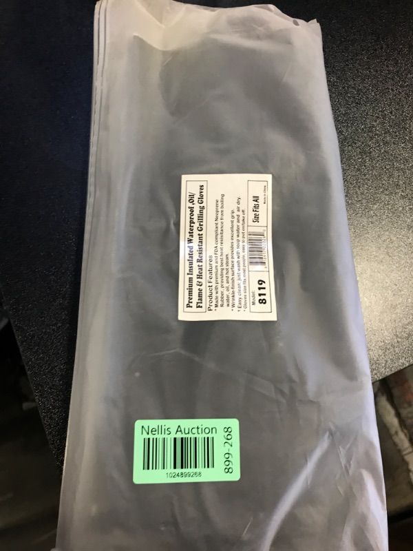 Photo 1 of 14 in. Insulated Waterproof/Oil and Heat Resistant BBQ, Smoker, Grill and Cooking Gloves (1-Pair)
