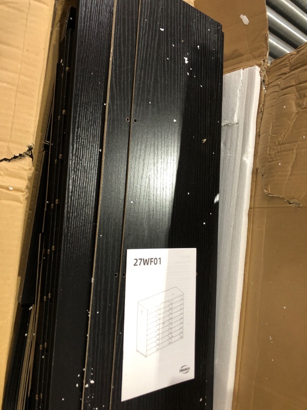 Photo 1 of ***USED - LIKELY MISSING PARTS - UNABLE TO VERIFY FUNCTIONALITY***
HOOBRO Mail Sorter Organizer, 27 Compartments Wooden Literature Organizer, Student Mailbox for Classroom, Desktop Paper Bill Organizer for Home, Office, School, Black BK27WF01
