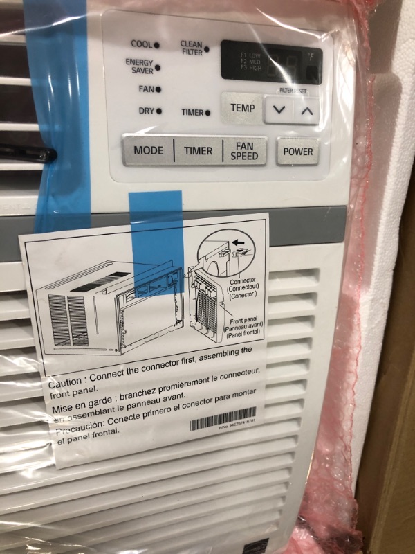 Photo 2 of (Parts only)LG 6,000 BTU Window Conditioner, Cools 250 Sq.Ft. (10' x 25' Room Size), Quiet Operation, Electronic Control with Remote, 2 Cooling & Fan Speeds, 2-Way Air Deflection, Auto Restart, 115V, 6000, White