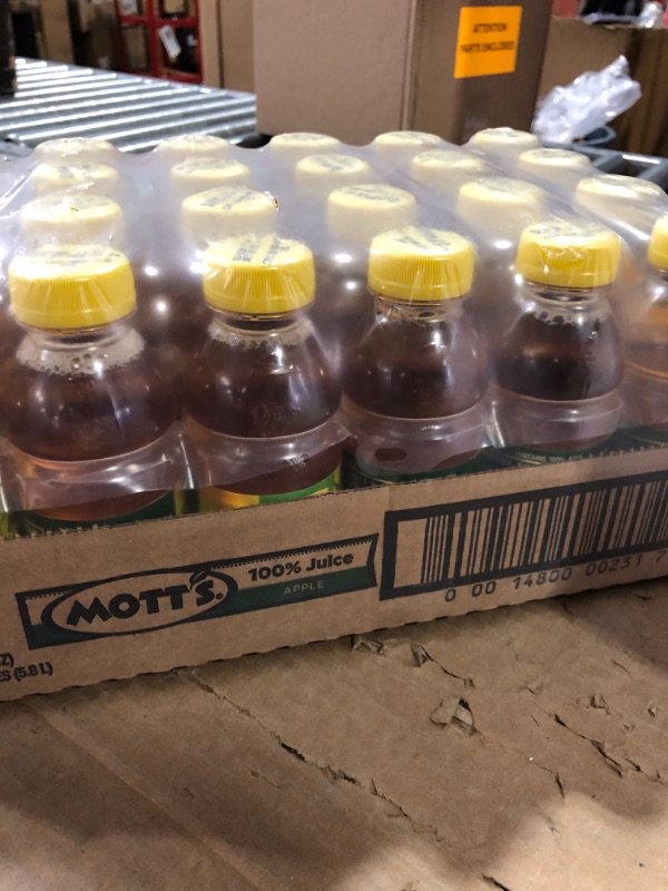 Photo 3 of ****BEST BY FEB 24 24 NON REFUNDABLE****
Mott's 100 Percent Original Apple Juice, 8 fl oz bottles, 24 Count (4 Packs of 6) Apple 8 Fl Oz Bottles (24 Count)