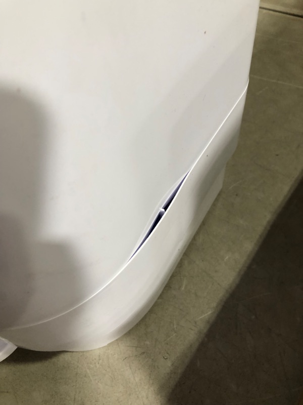 Photo 5 of ***DAMAGED - BENT - SEE PICTURES***
Diaper Genie Signature Pail | Holds Up to 846 Newborn-Sized Diapers Per Refill