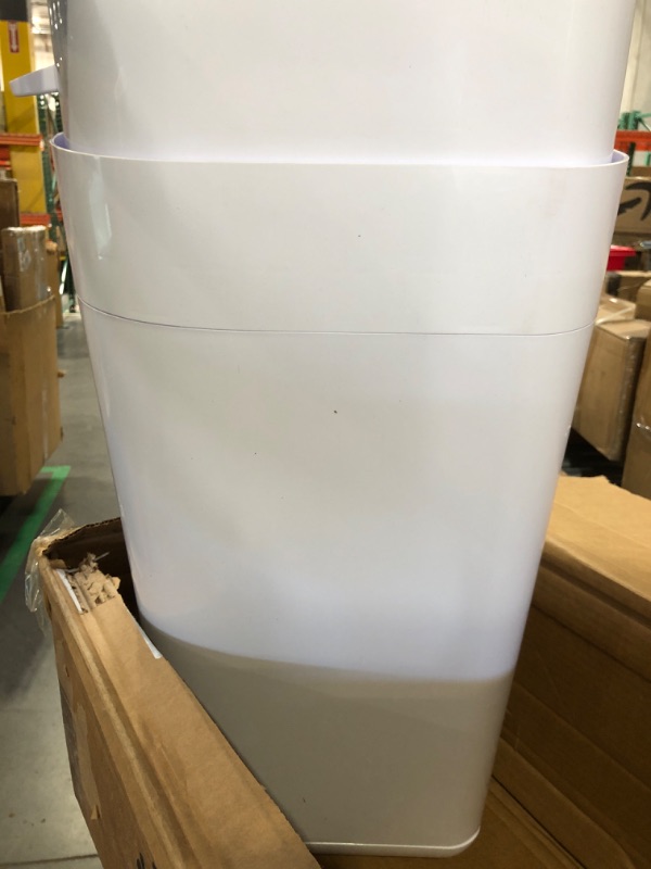 Photo 3 of ***DAMAGED - BENT - SEE PICTURES***
Diaper Genie Signature Pail | Holds Up to 846 Newborn-Sized Diapers Per Refill