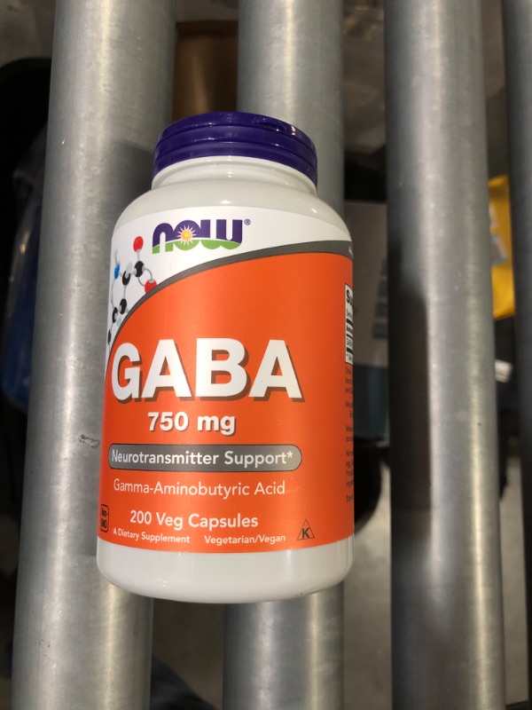 Photo 2 of ***BEST BY 12 0 28 NON-REFUNDABLE***
Now GABA 750 mg 200 Veg Capsules