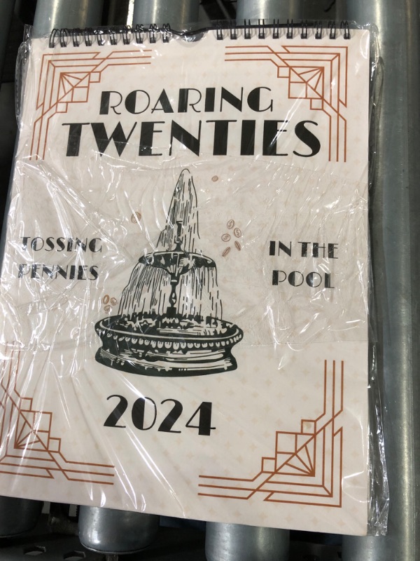 Photo 2 of ***BUNDLE PACK OF TWO NON REFUNDABLE***
2024 Roaring Twenties Calendar Wall Calendar, (Aimeryup-1220)