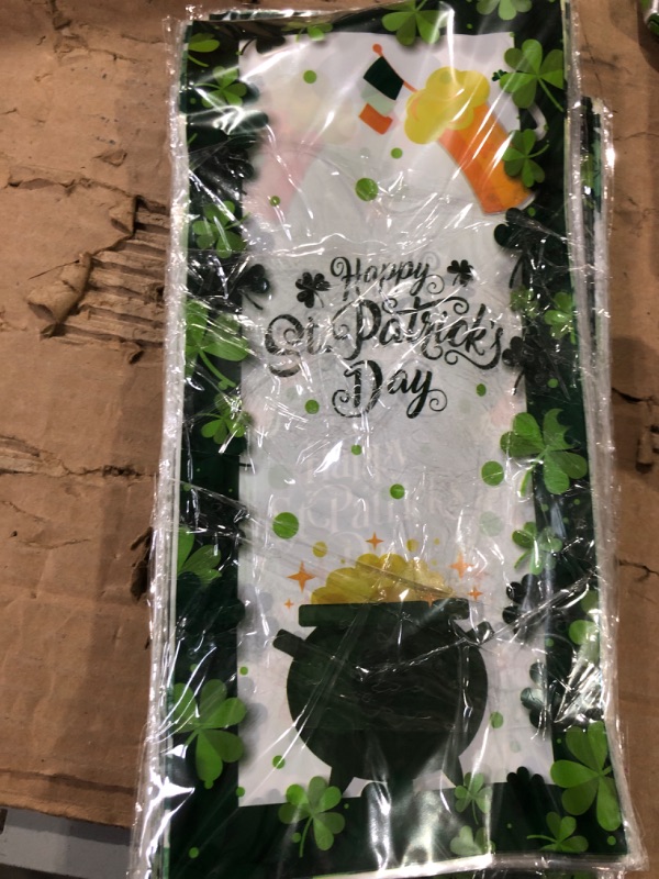 Photo 2 of ***BUNDLE PACK OF 4 NON-REFUNDABLE**
50 Pcs St. Patrick's Day Cellophane Bags, 5 x 10.5 Inches Treat Bags Irish Lucky Bags Supplies(B) St. Patrick - B