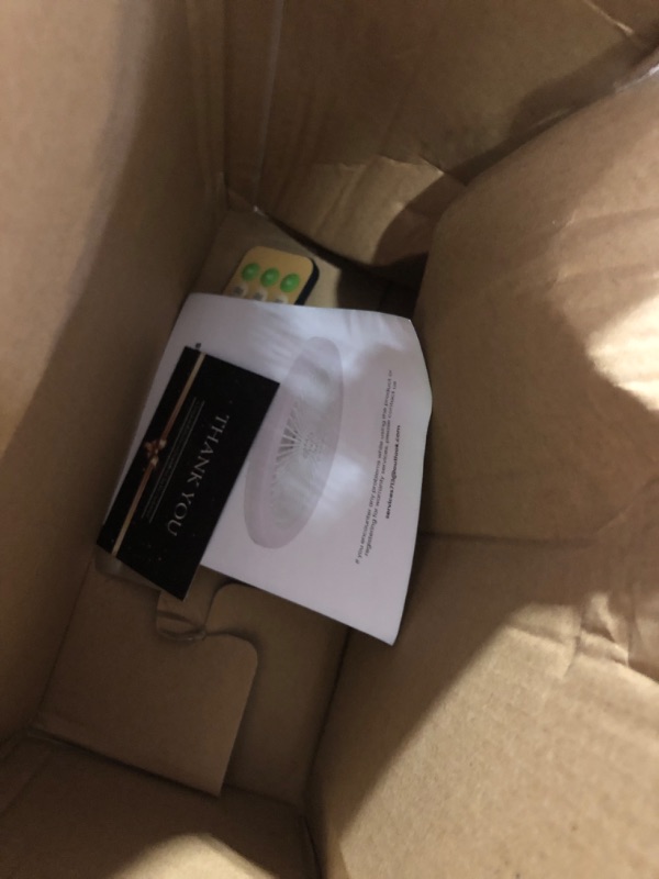 Photo 1 of Socket Ceiling Fan with Light, Ceiling Fan Indoor Enclosed 10" with Light and Remote 3 Colors Infinitely Adjustable LED Mini Ceiling Fans for Bathroom/Bedroom/Living Room/Garage/Kitchen White