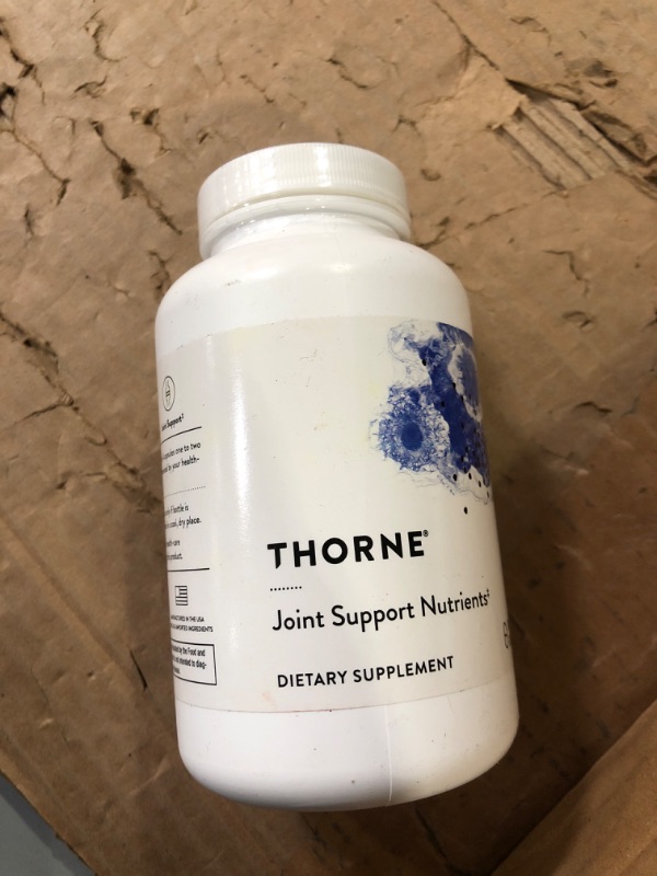 Photo 2 of **EXP 3/25***THORNE Joint Support Nutrients - Glucosamine and MSM with Curcumin, Bromelain, and Boswellia for Joint Support - 240 Capsules