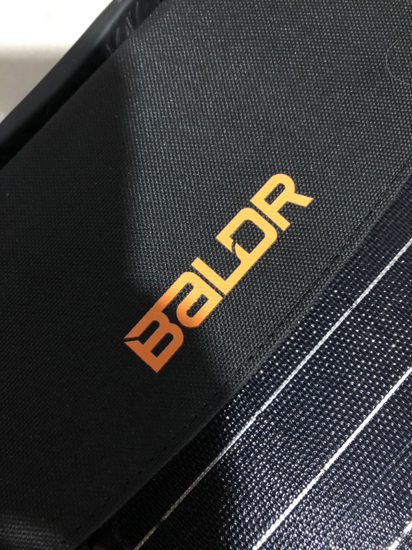 Photo 4 of (opened for inspection)(see all images) BALDR 120W Portable Solar Panel for Jackery/ECOFLOW/Flashfish/ROCKPALS Power Station Generator