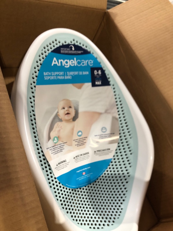 Photo 2 of Angelcare Baby Bath Support, Blue