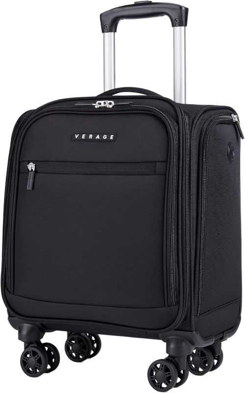 Photo 1 of **READ NOTES**Verage Underseat Carry On Luggage with Spinner Wheels Small Suitcase Softside Lightweight Travel Bag Suitcase for Airlines, Men Women, Pilots and Crew
