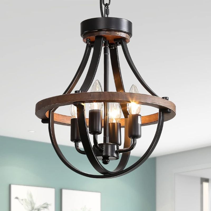 Photo 1 of *** STOCK IMAGE FOR REFERENCE ONLY *** Farmhouse Chandelier