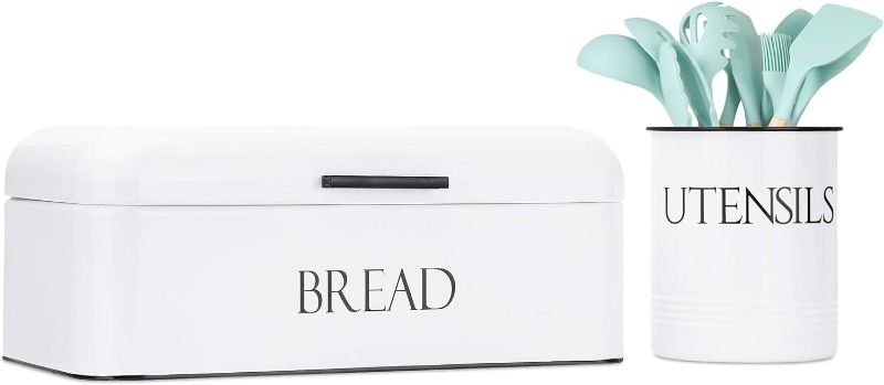 Photo 1 of *** STOCK PHOTO FOR REFERENCE ONLY *** Metal Bread Box 