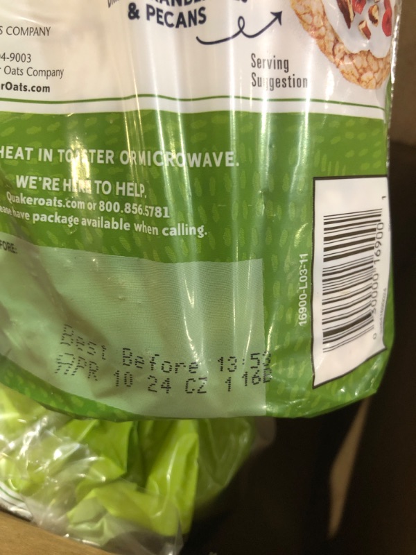 Photo 4 of *** NONREFUNDABLE E 04/10/24 *** Quaker Large Rice Cakes, Gluten Free, 3 Flavor Variety Pack, 6 Count
