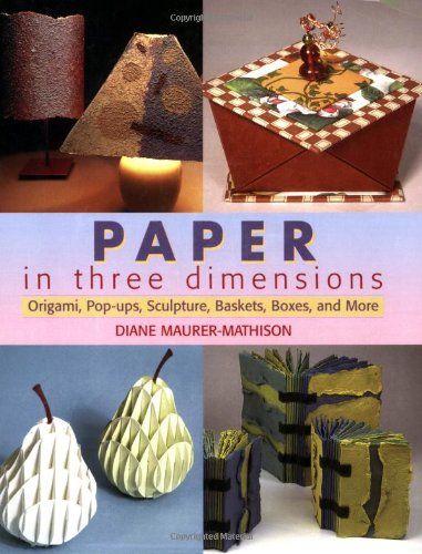 Photo 1 of *** MINOR DAMAGE *** Paper in Three Dimensions: Origami, Pop-Ups, Sculpture, Baskets, Boxes, and More Paperback
