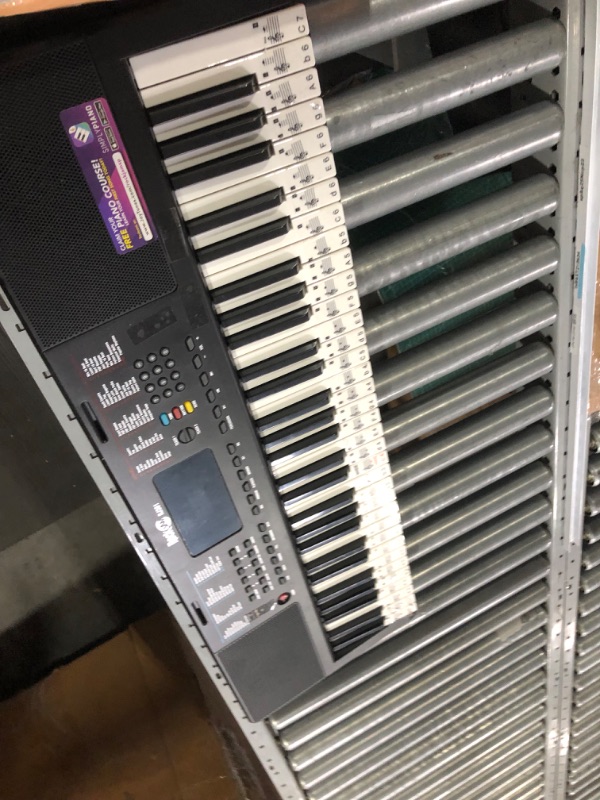 Photo 2 of *** UNKNOWN PARTS MISSING *** RockJam Compact 61 Key Keyboard with Sheet Music Stand